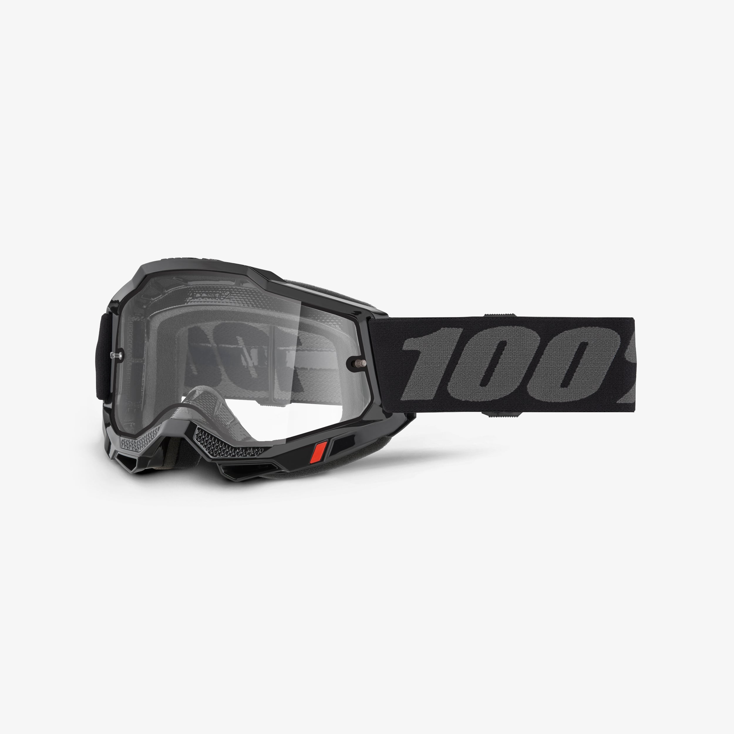 ACCURI 2 ENDURO MOTO Goggle Black/Grey - Clear Lens