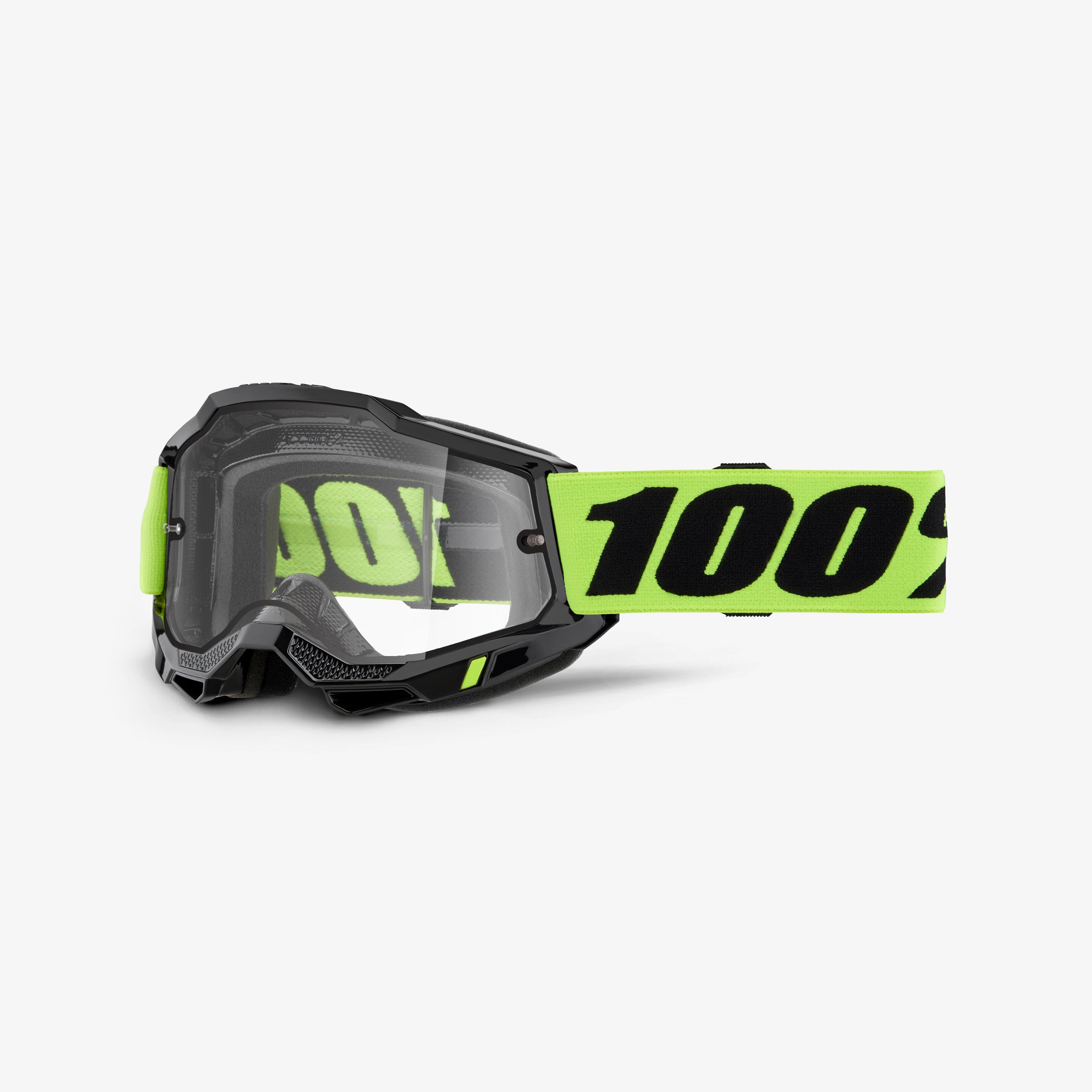 ACCURI 2 ENDURO MOTO Goggle Neon Yellow - Clear Lens