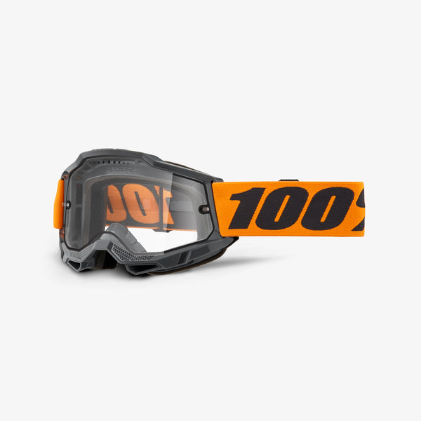 ACCURI 2 ENDURO MTB Goggle Orange - Clear Lens