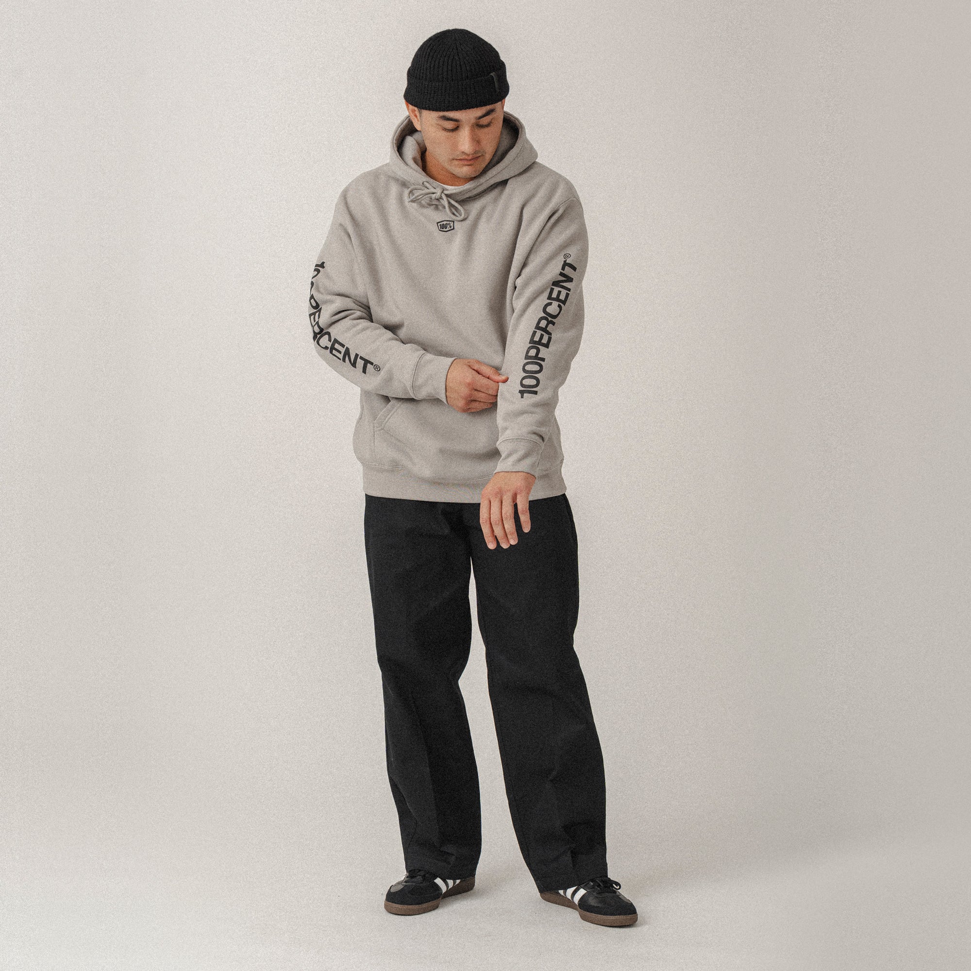 ROOTS Pullover Hoodie Fleece Stone - Secondary