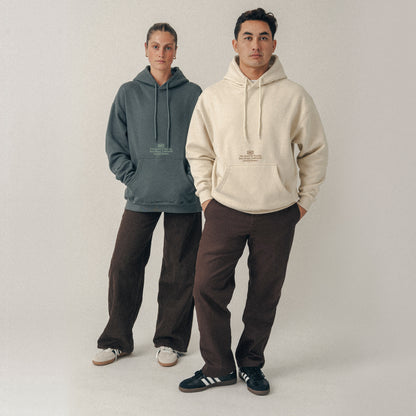 VORTEX Pullover Hoodie Fleece Bone