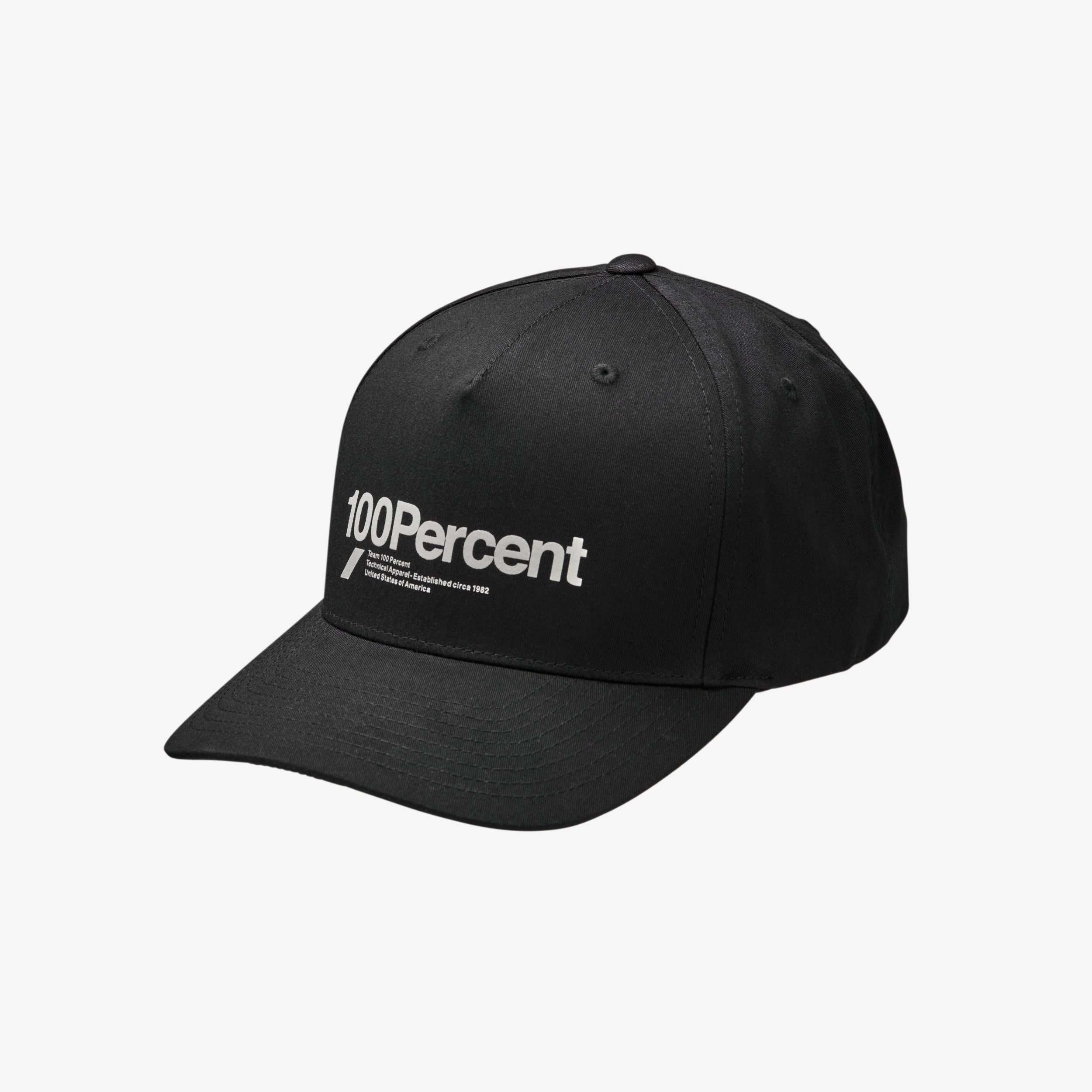 MANIFESTO Snapback Cap Black