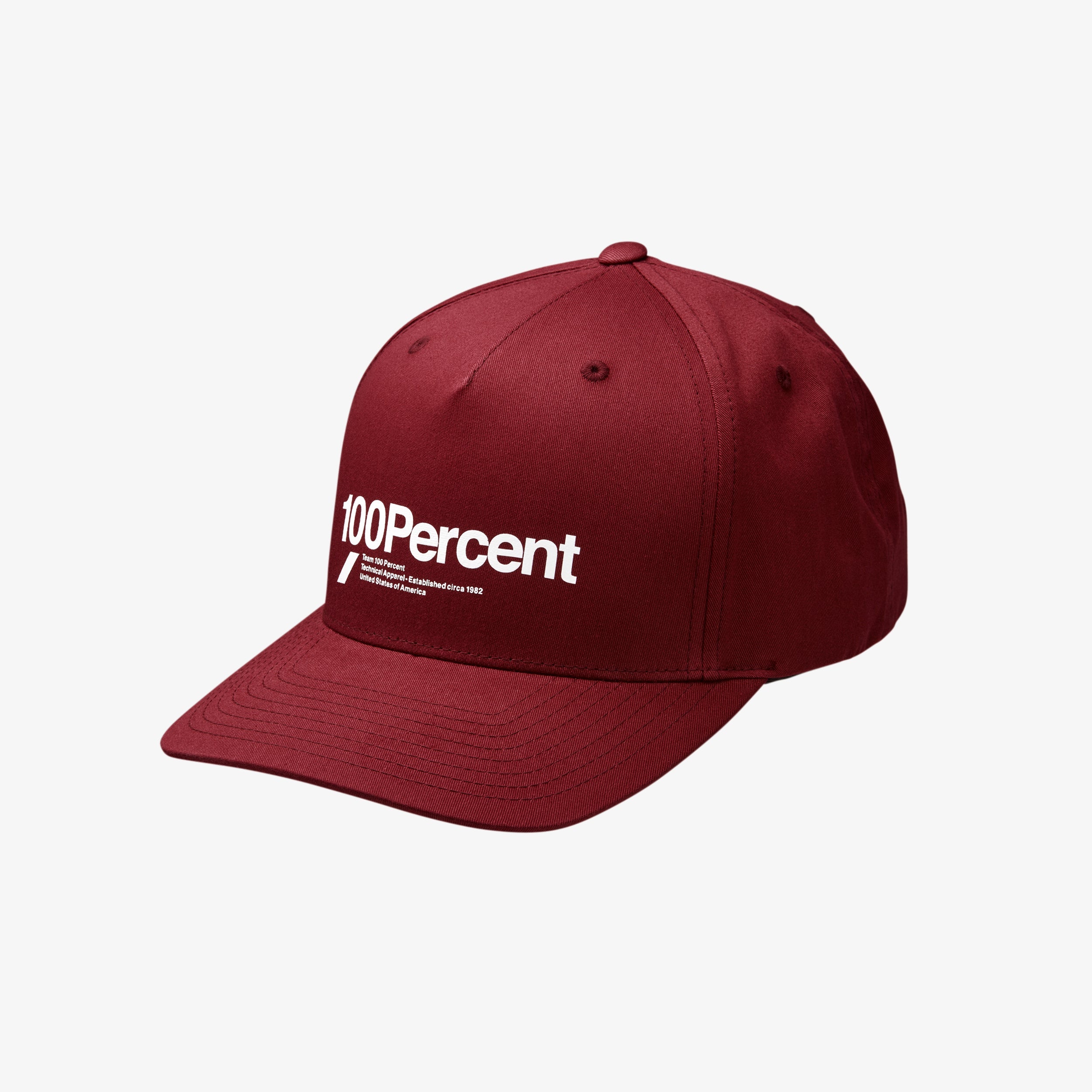 MANIFESTO Snapback Cap Deep Wine