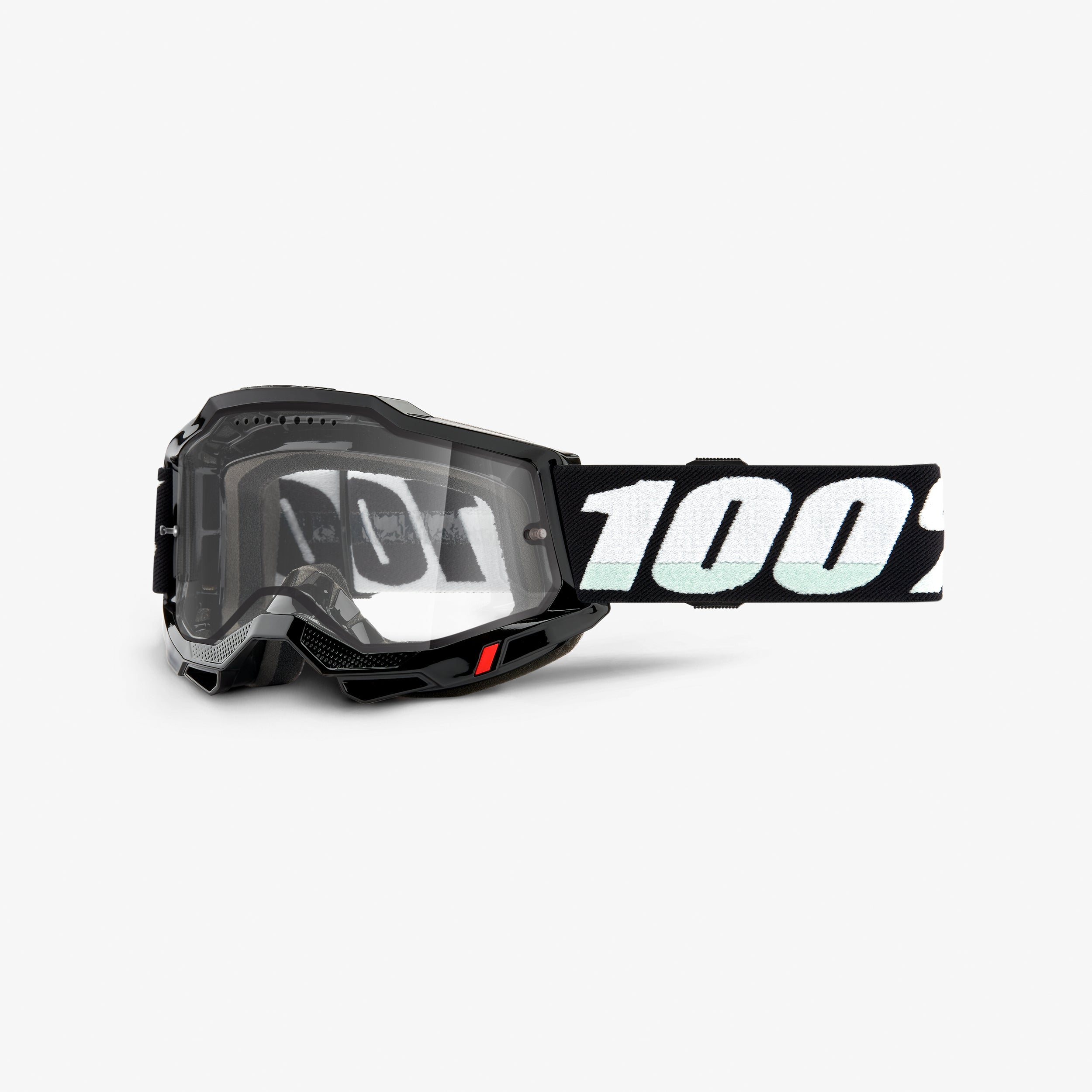 ACCURI 2 ENDURO MTB Goggle Black - Clear Lens