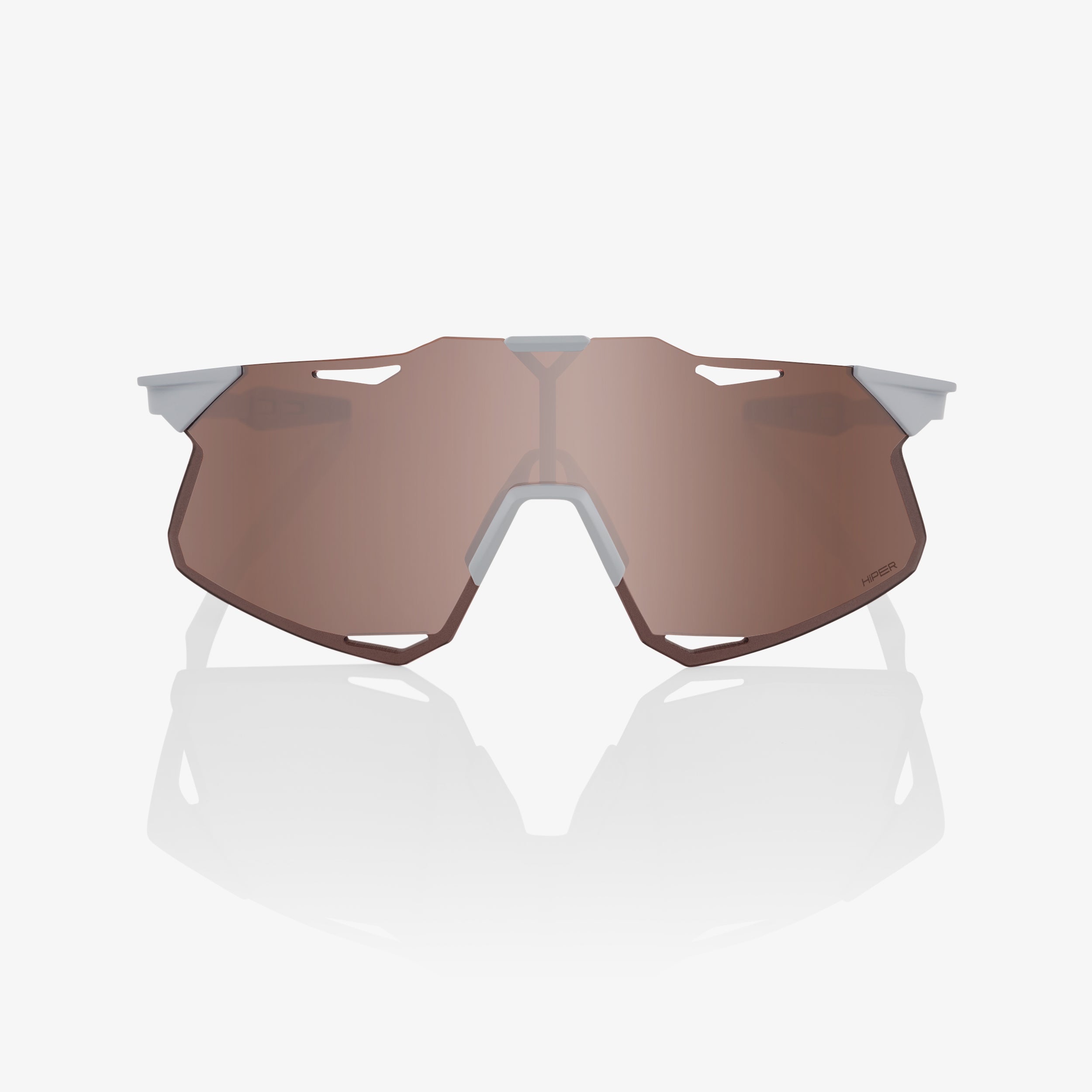 HYPERCRAFT - Matte Stone Grey - HiPER Crimson Silver Mirror Lens - Secondary