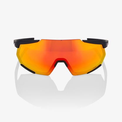 RACETRAP 3.0 - Soft Tact Black - HiPER Red Multilayer Mirror Lens