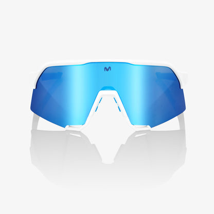 S3® SE Movistar Team White - HiPER Blue Multilayer Mirror Lens