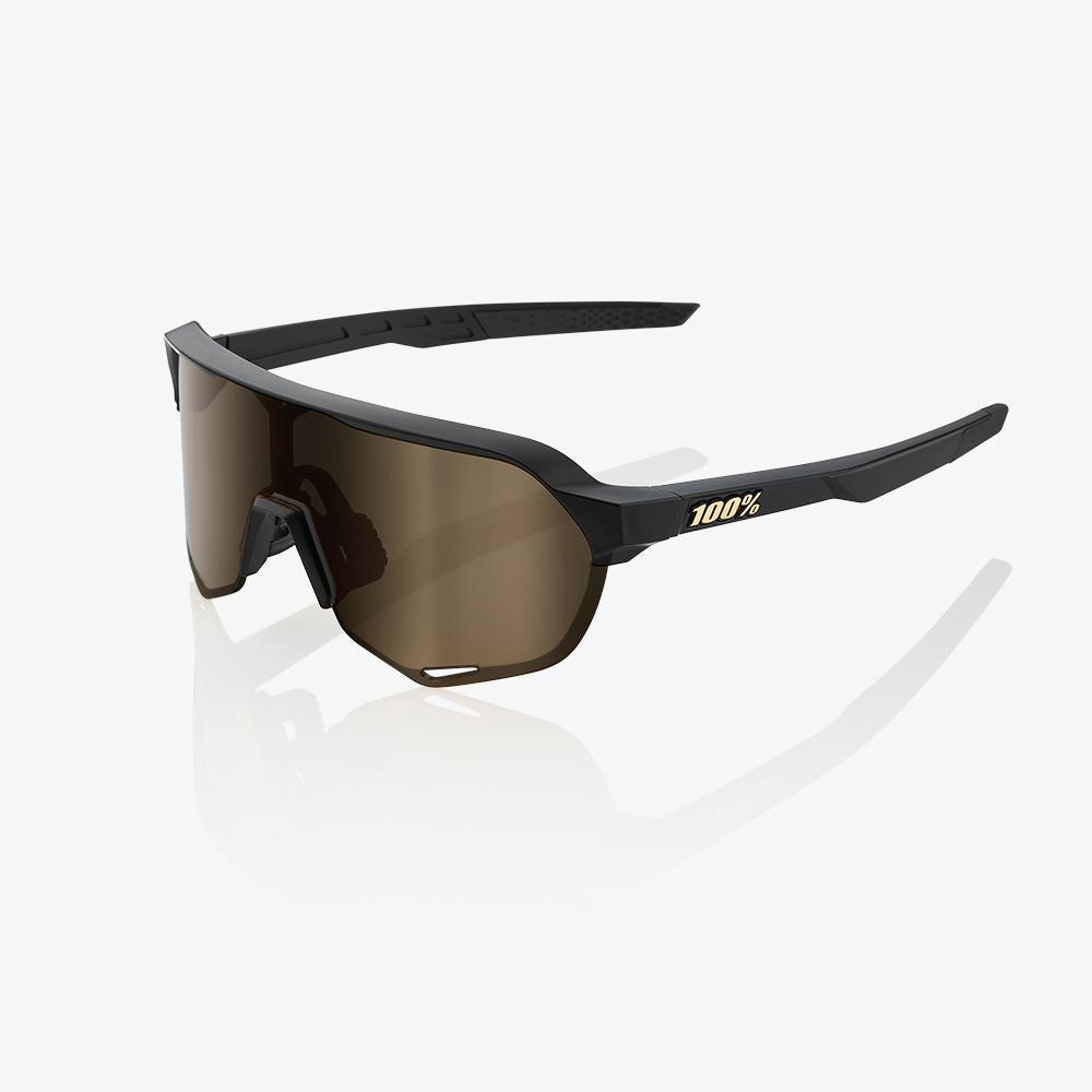 S2® - Matte Black - Soft Gold Mirror Lens