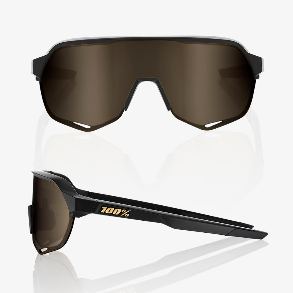 S2® - Matte Black - Soft Gold Mirror Lens - Secondary