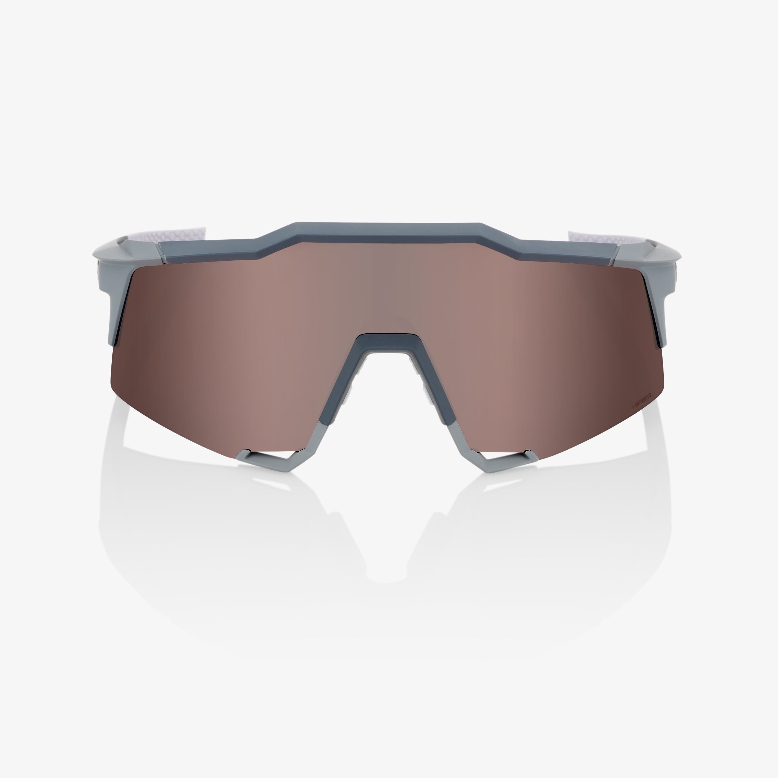 SPEEDCRAFT® - Soft Tact Stone Grey - HiPER® Crimson Silver Mirror Lens - Secondary