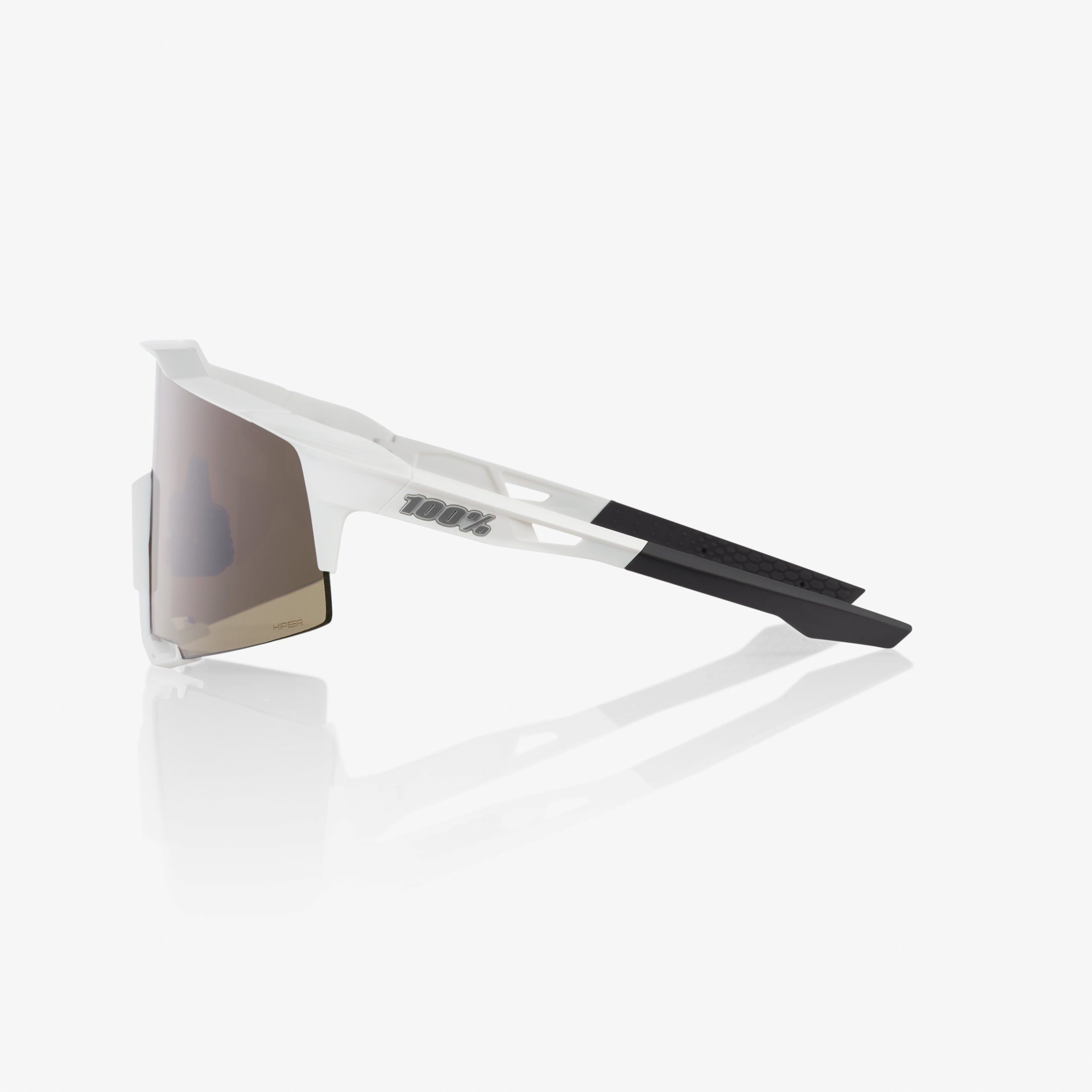 SPEEDCRAFT® - Matte White - HiPER® Silver Mirror Lens