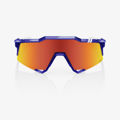 SPEEDCRAFT® Trek Team Edition Polished Translucent Blue - HiPER® Red Multilayer Mirror Lens