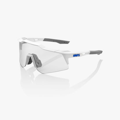 SPEEDCRAFT® XS - Matte White - Blue Multilayer Mirror Lens