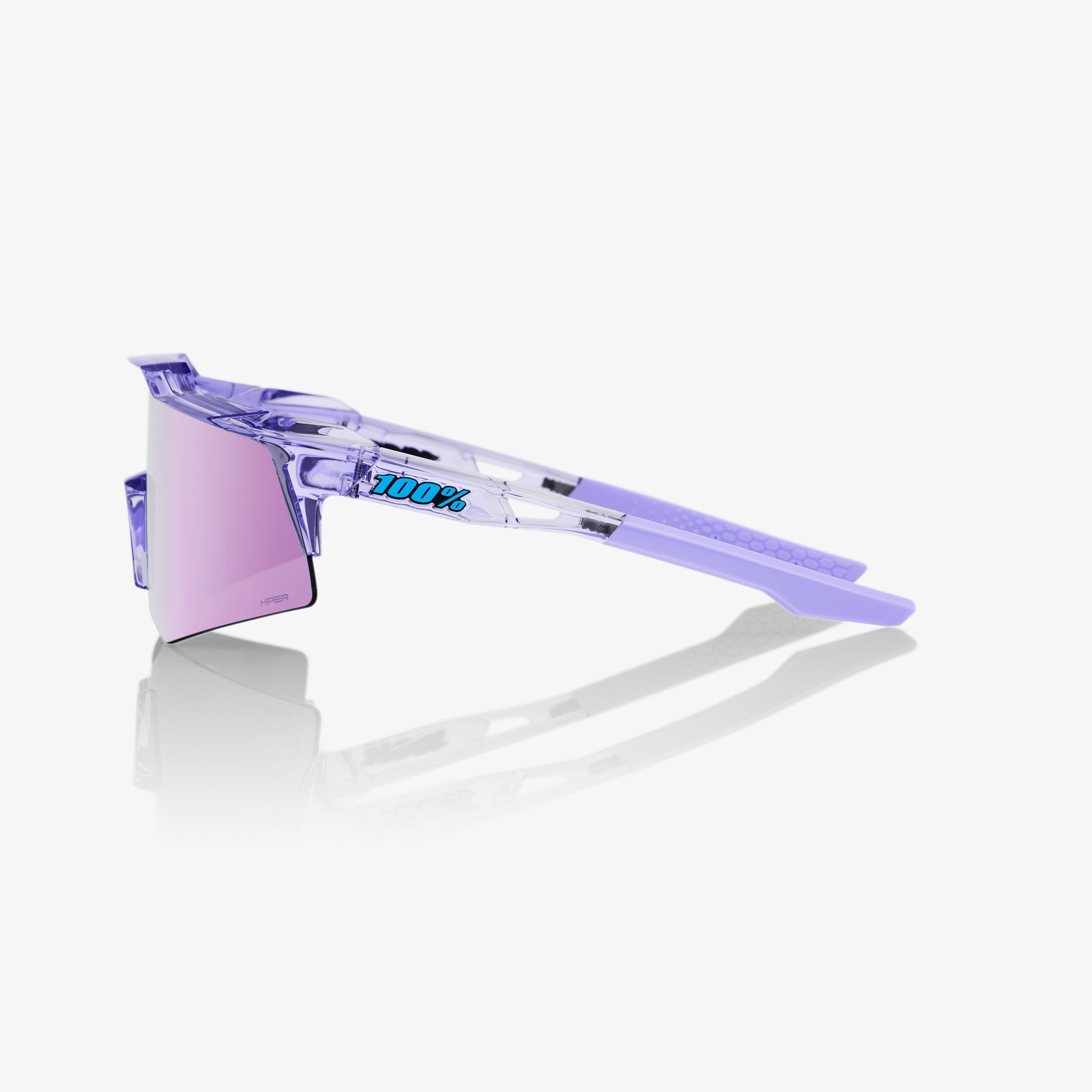 SPEEDCRAFT® XS - Polished Translucent Lavender - HiPER® Lavender Mirror Lens