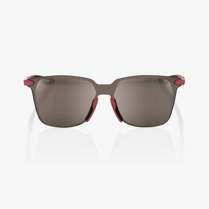 LEGERE SQUARE - Soft Tact Crimson - HiPER Silver Mirror Lens