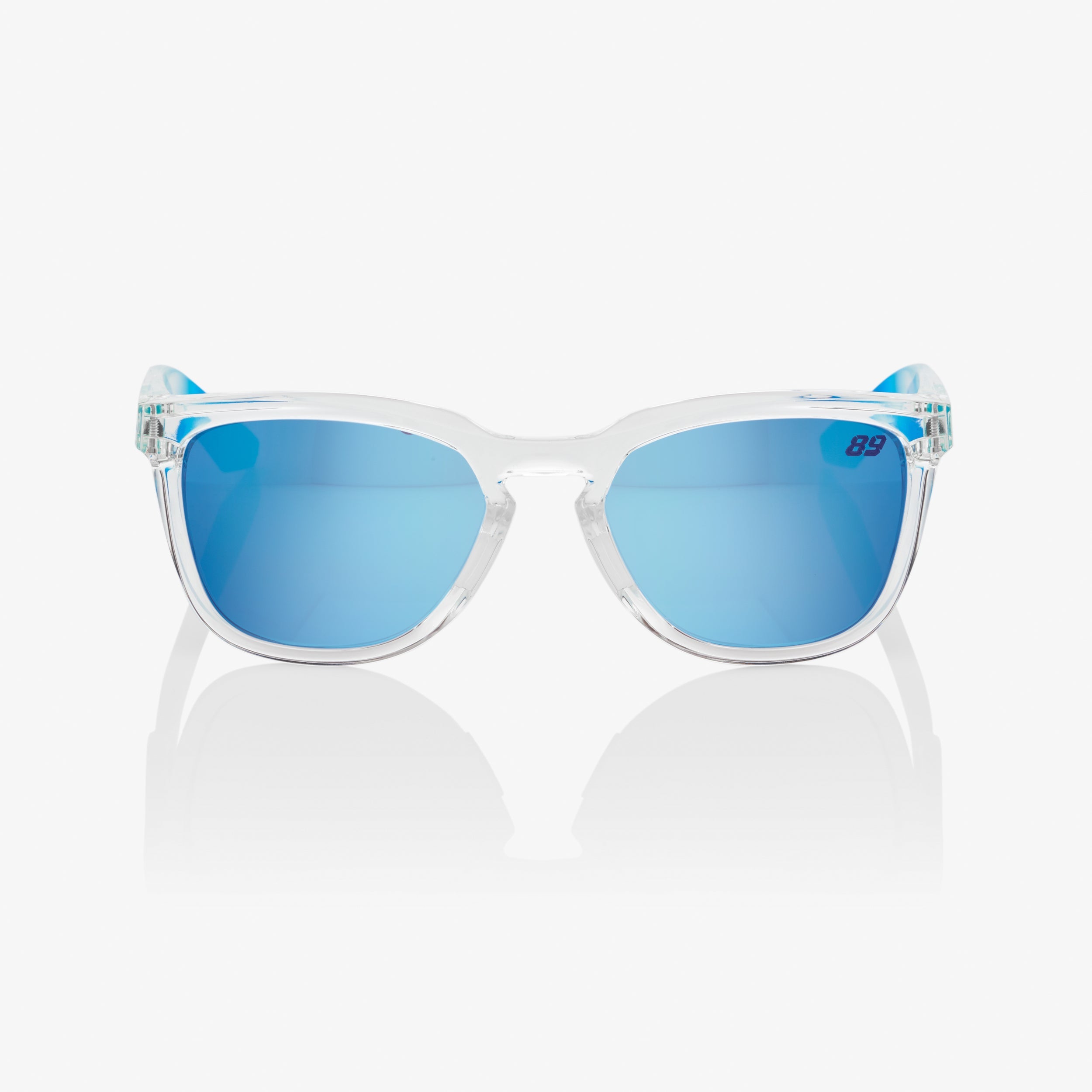 HUDSON - Jorge Martin SE Polished Clear - HiPER Blue Multilayer Mirror Lens