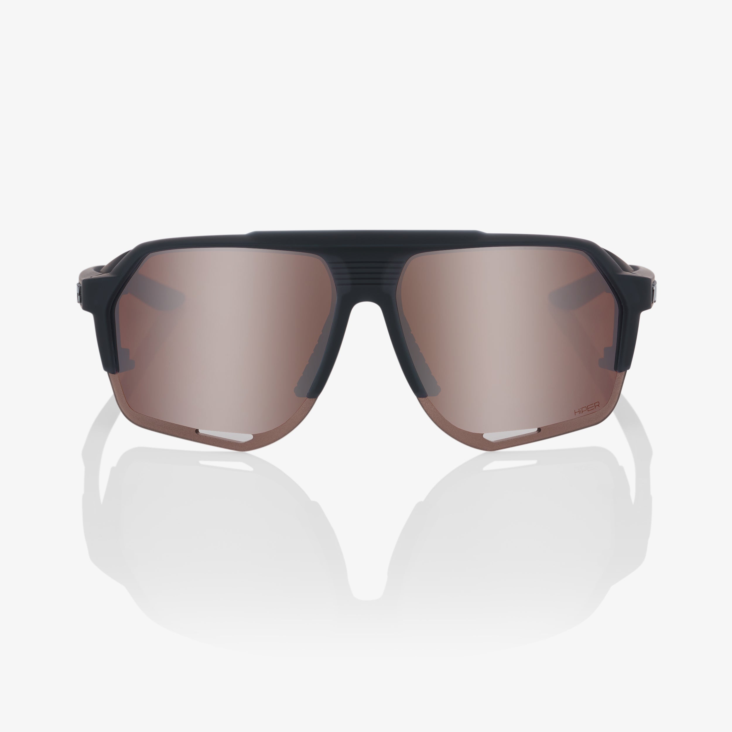 NORVIK™ - Soft Tact Crystal Black - HiPER® Crimson Silver Mirror Lens - Secondary