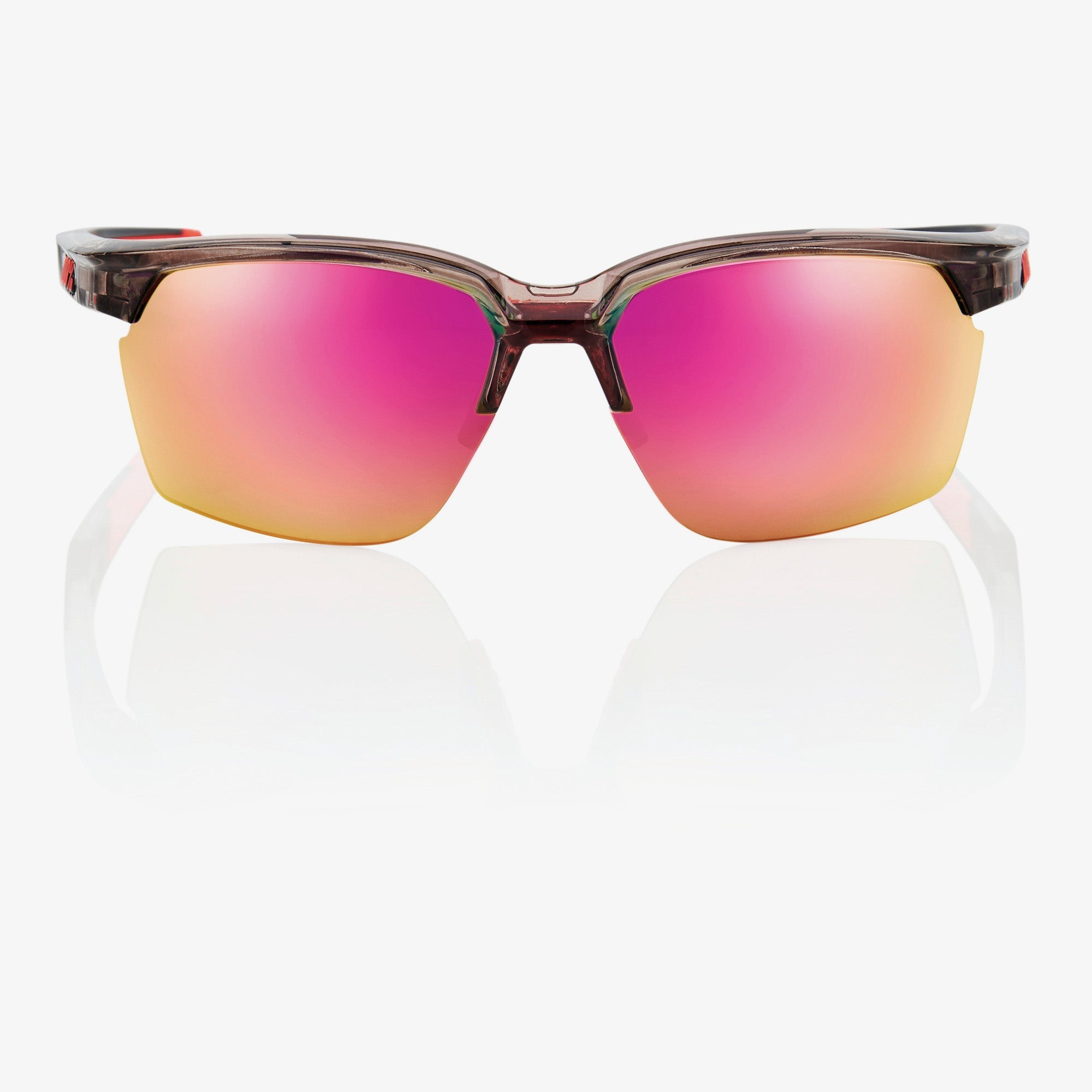 SPORTCOUPE - Translucent Crystal Smoke - Purple Multilayer Mirror Lens