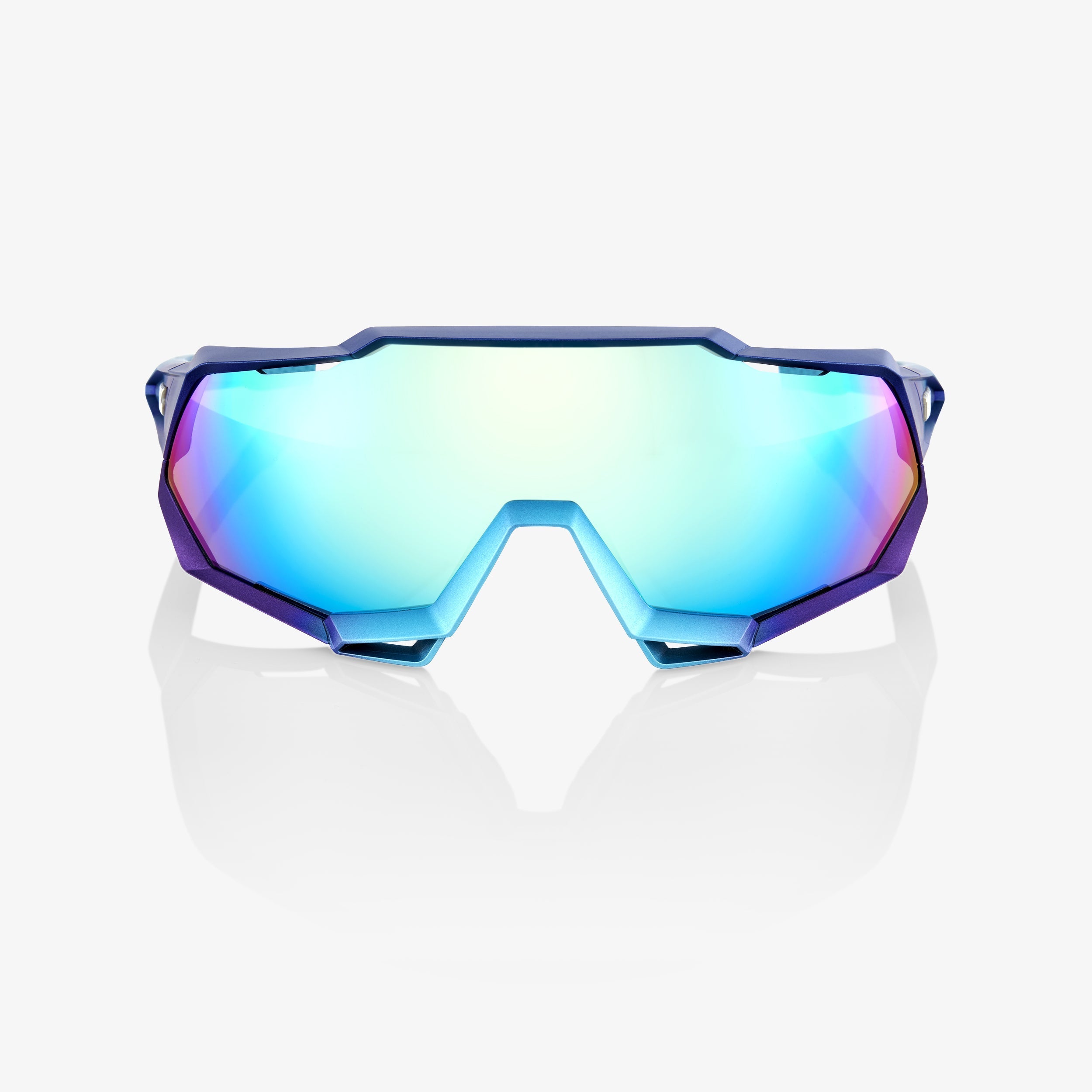 SPEEDTRAP - Matte Metallic Into the Fade - Blue Topaz Multilayer Mirror Lens - 1