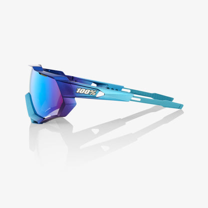 SPEEDTRAP - Matte Metallic Into the Fade - Blue Topaz Multilayer Mirror Lens - 1