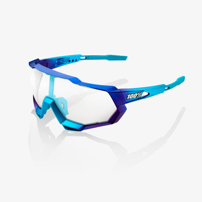 SPEEDTRAP - Matte Metallic Into the Fade - Blue Topaz Multilayer Mirror Lens - 1