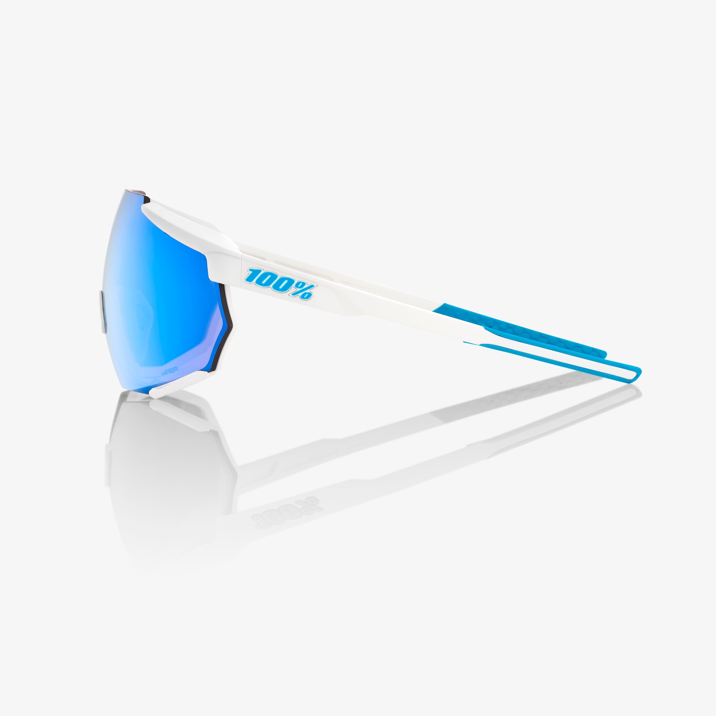 RACETRAP Movistar Team White HiPER Blue Multilayer Mirror Lens