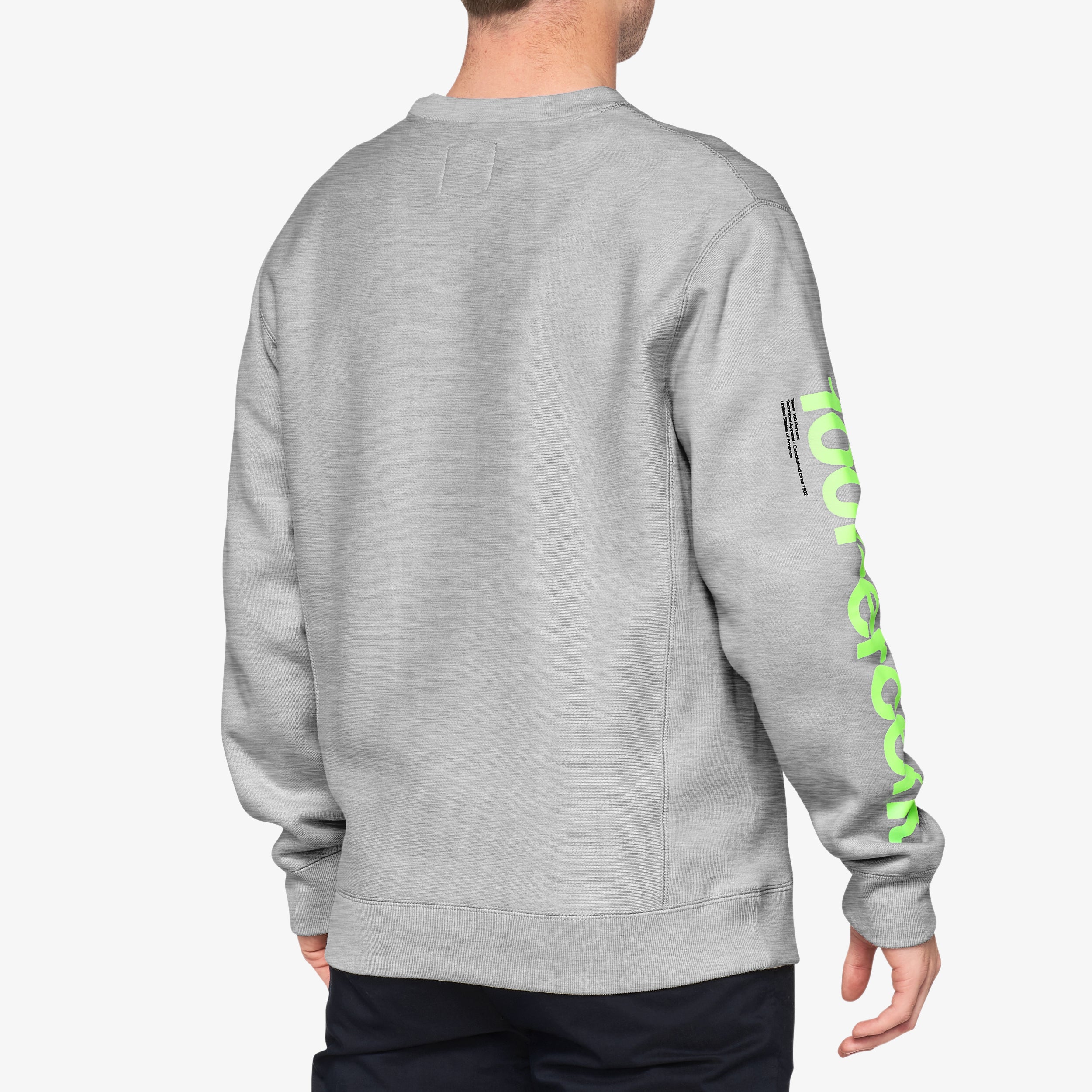 REND Pullover Crewneck Fleece Heather Grey - Secondary