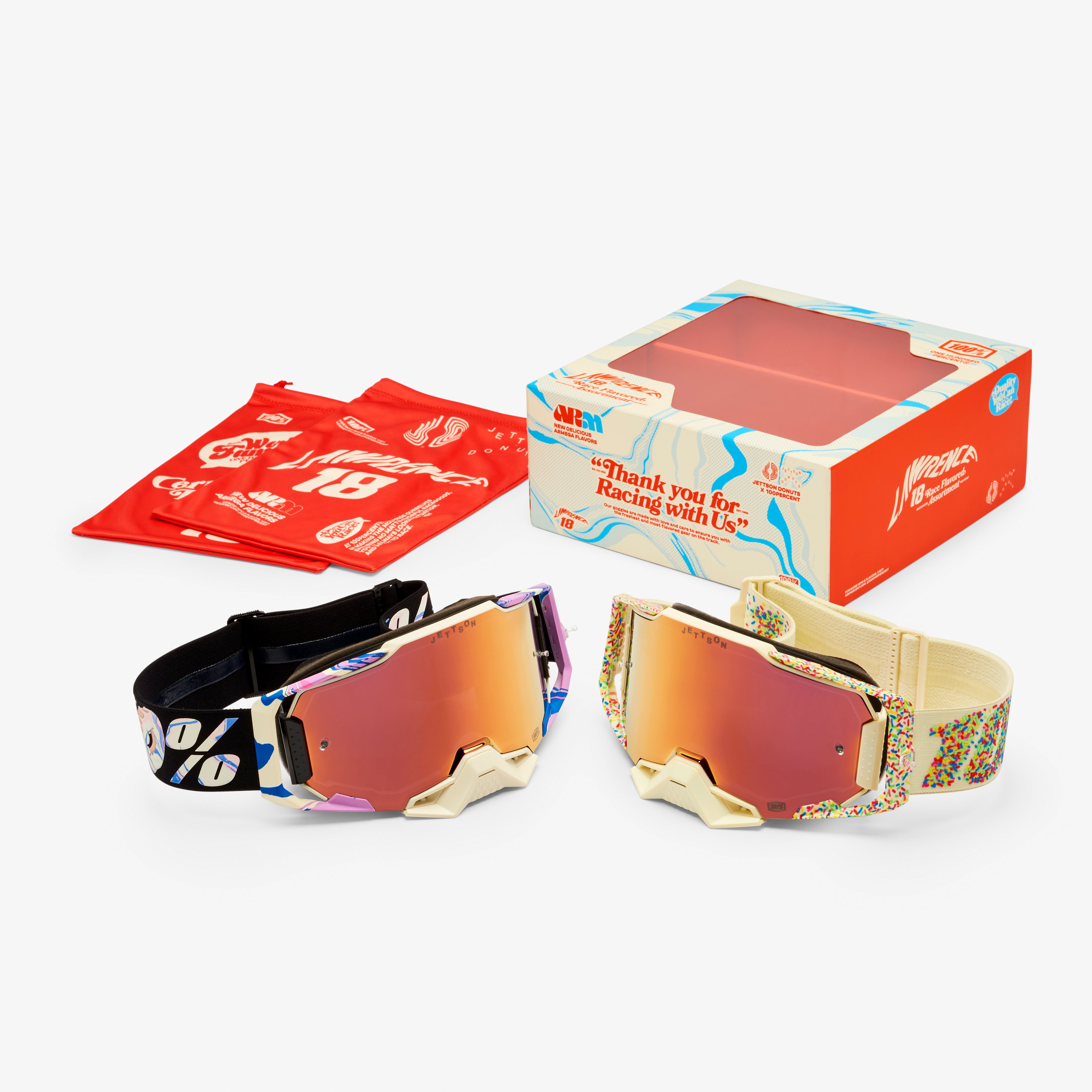 ARMEGA LE Donut Goggle 2-Pack