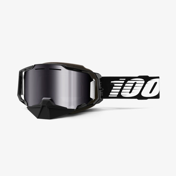 ARMEGA SNOWMOBILE Dual Pane Vented Goggle Black