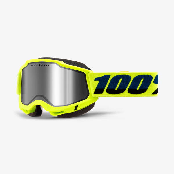 ACCURI 2 SNOWMOBILE Dual Pane Vented Goggle Neon Yellow