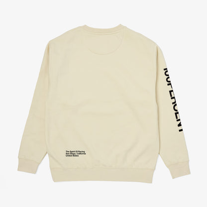 ROOTS Pullover Crewneck Fleece Bone