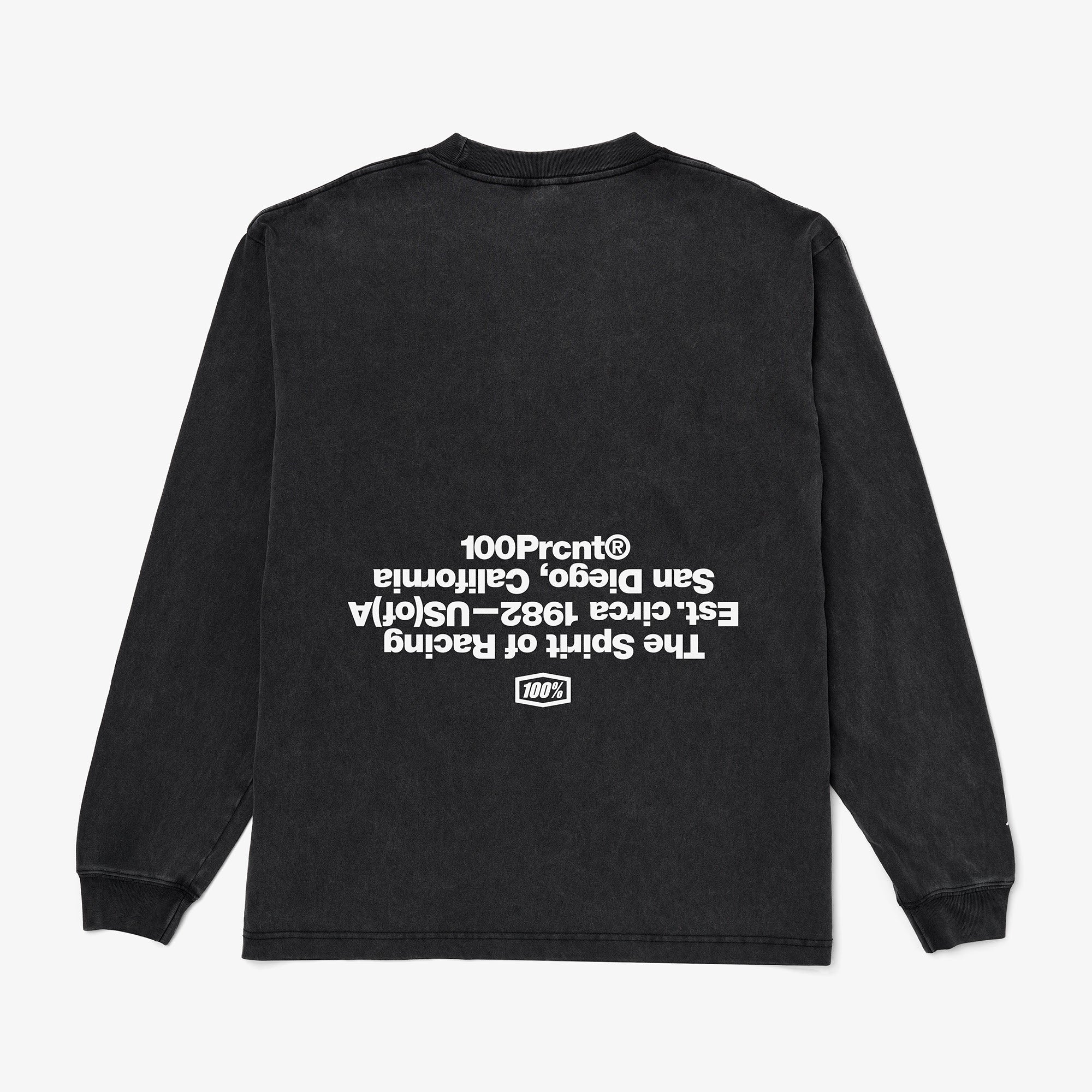 REGION Long Sleeve Oversized Tee Vintage Black