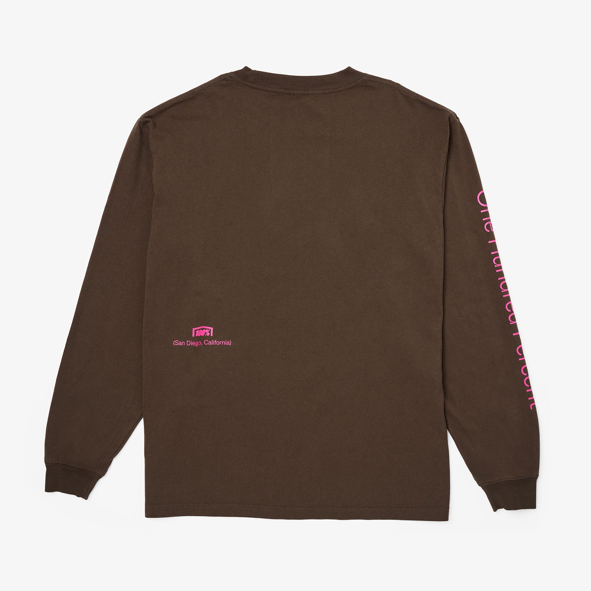TERRA Long Sleeve Oversized Tee Chocolate