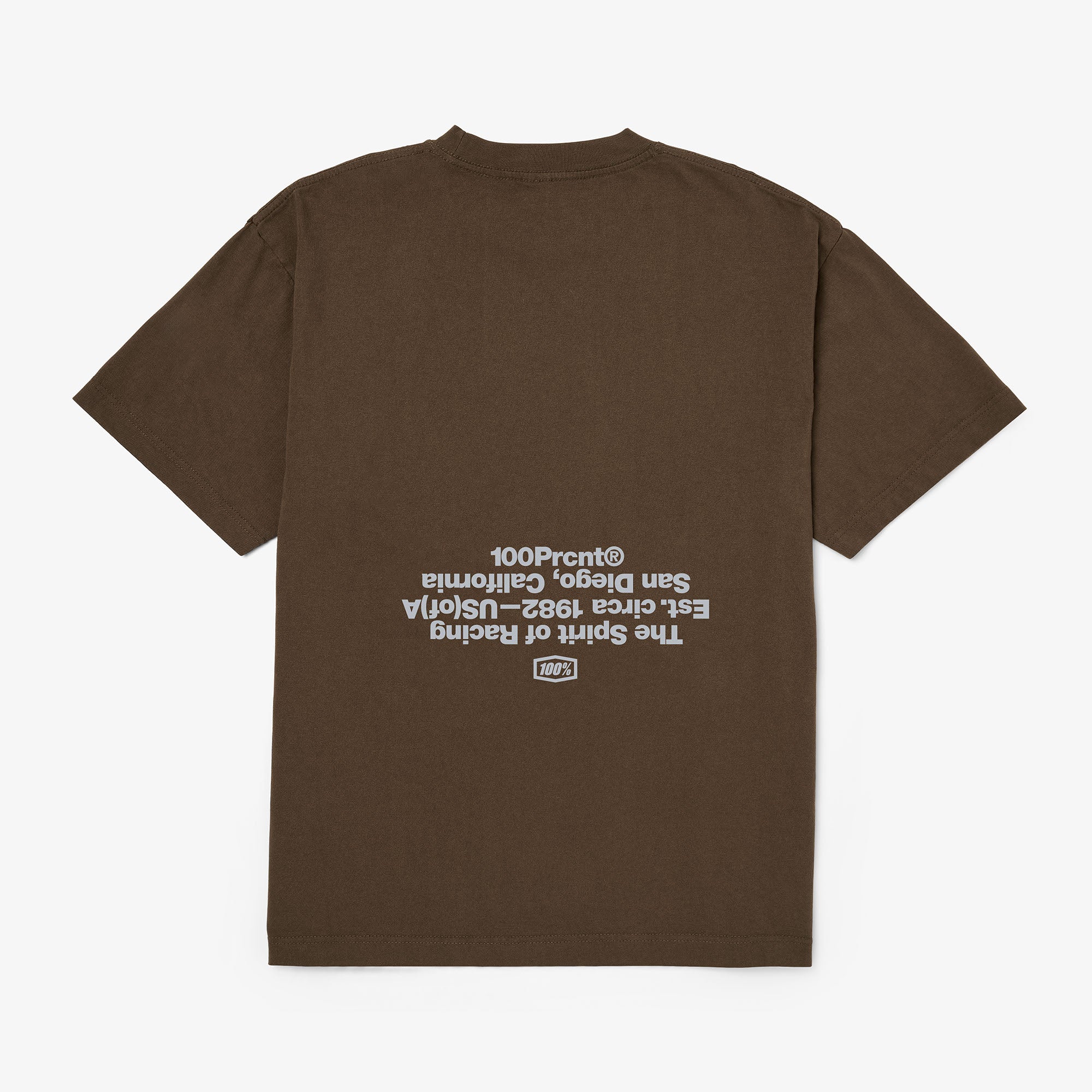 REGION Short Sleeve Oversized Tee Chocolate