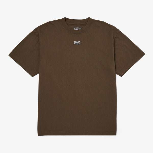 REGION Short Sleeve Oversized Tee Chocolate