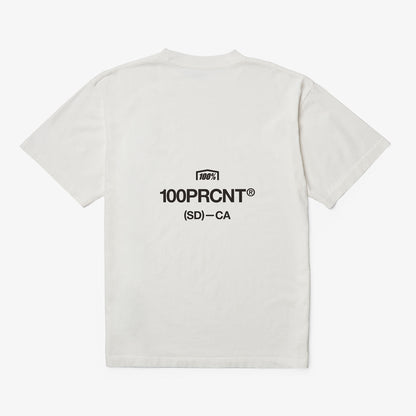 STAPLE Short Sleeve Oversized Tee White
