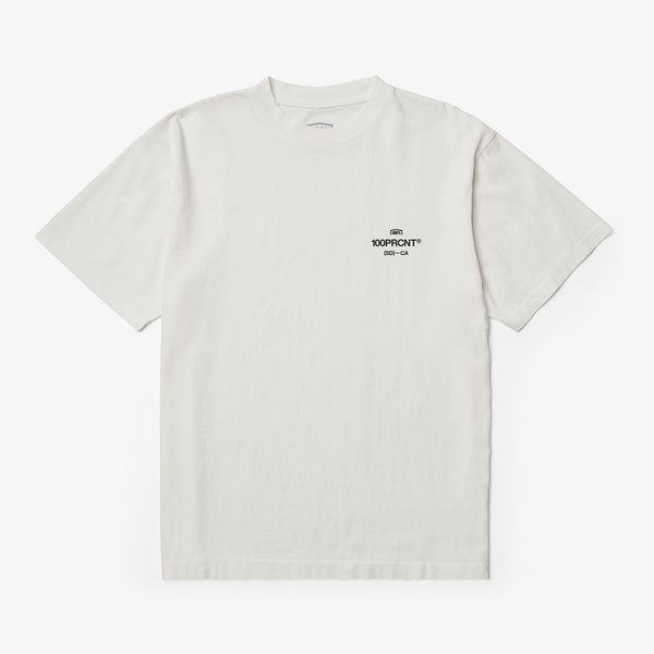 STAPLE Short Sleeve Oversized Tee White