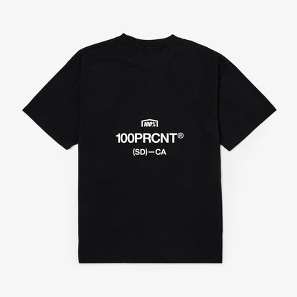STAPLE Short Sleeve Oversized Tee Black