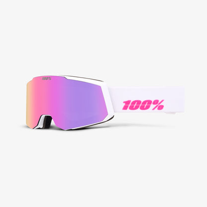 SNOWCRAFT S Goggle Essential White/Pink