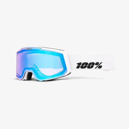 SNOWCRAFT Goggle White/Black HiPER Black Mirror Lens