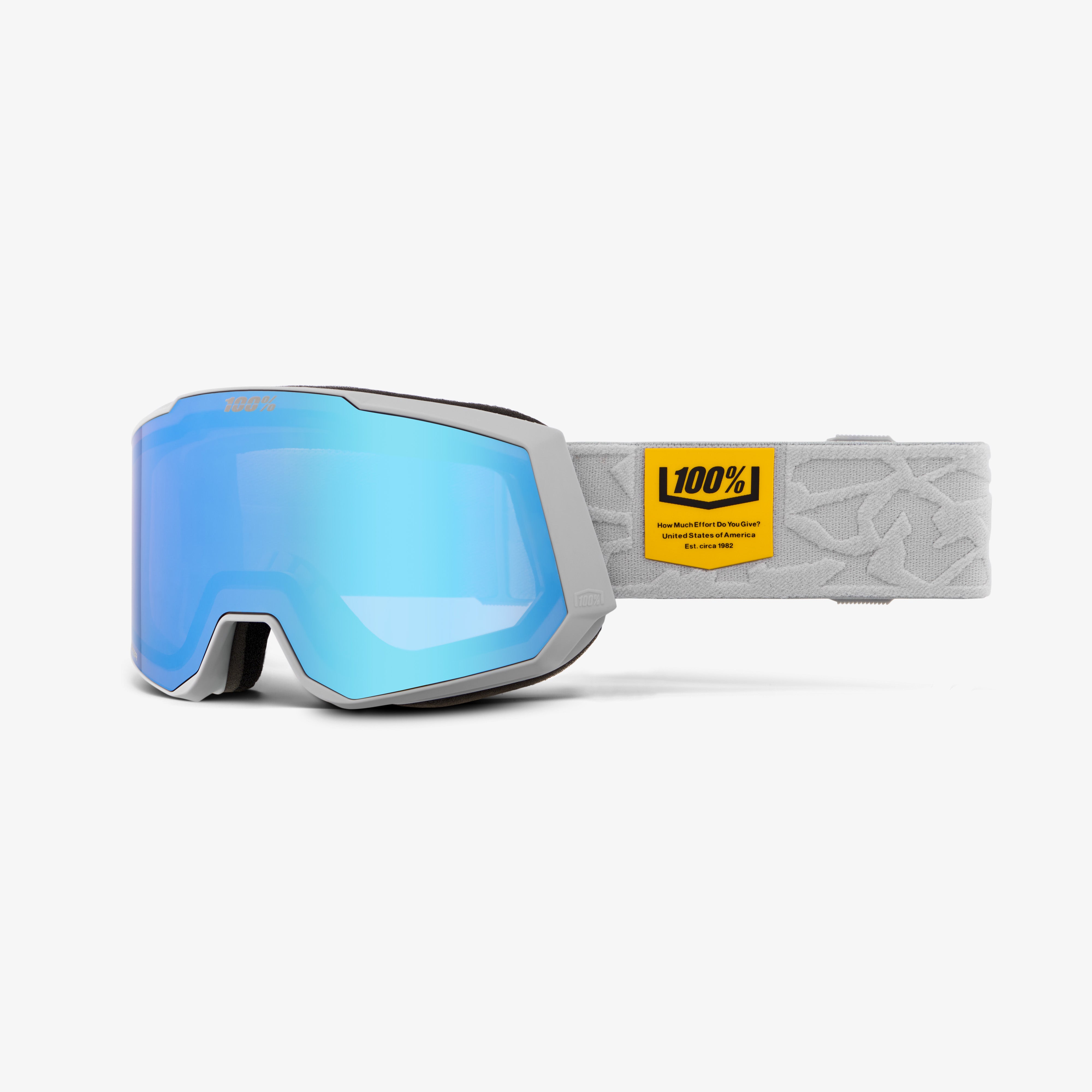 SNOWCRAFT XL Goggle Guide HiPER Blue Mirror Lens