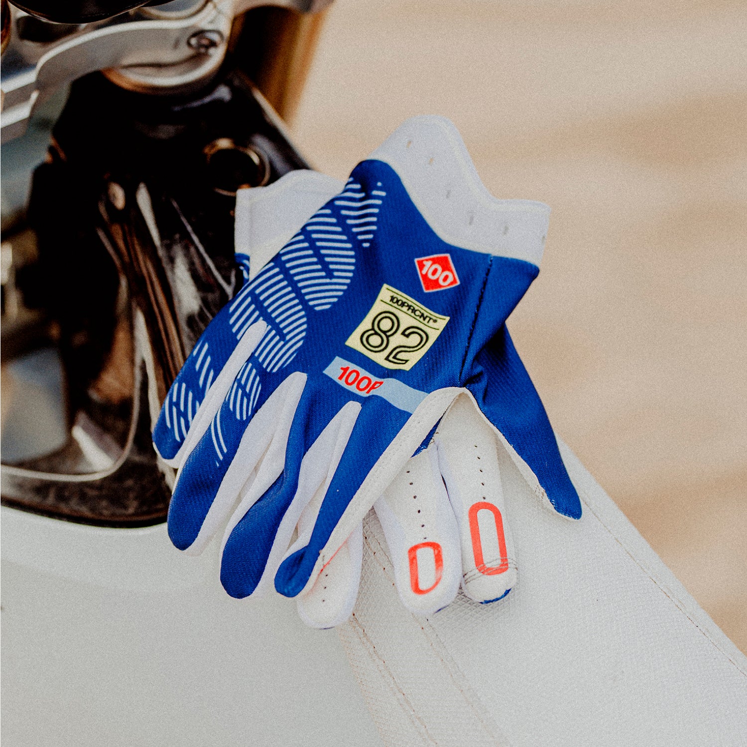 ITRACK Gloves Navy - Secondary