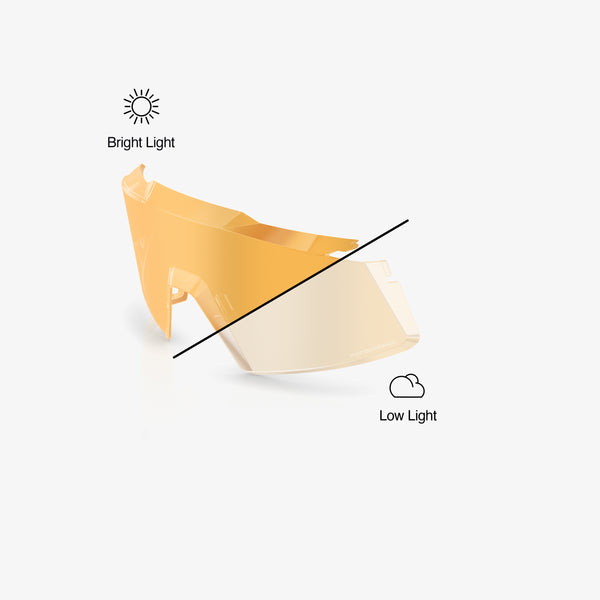 AEROCRAFT Replacement Lens Gold Mirror Photochromic