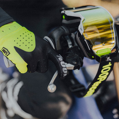ITRACK Gloves Black/Fluo Yellow