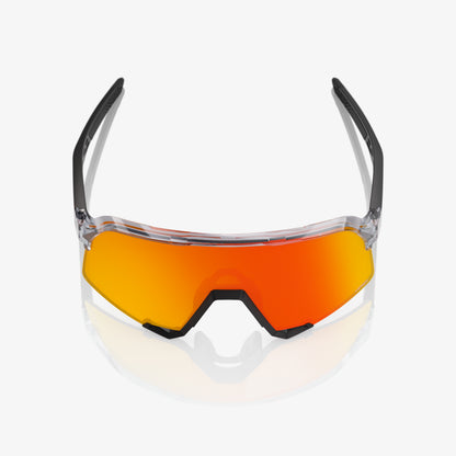 S3 Polished Translucent Grey & Matte Black HiPER Red Mirror Lens