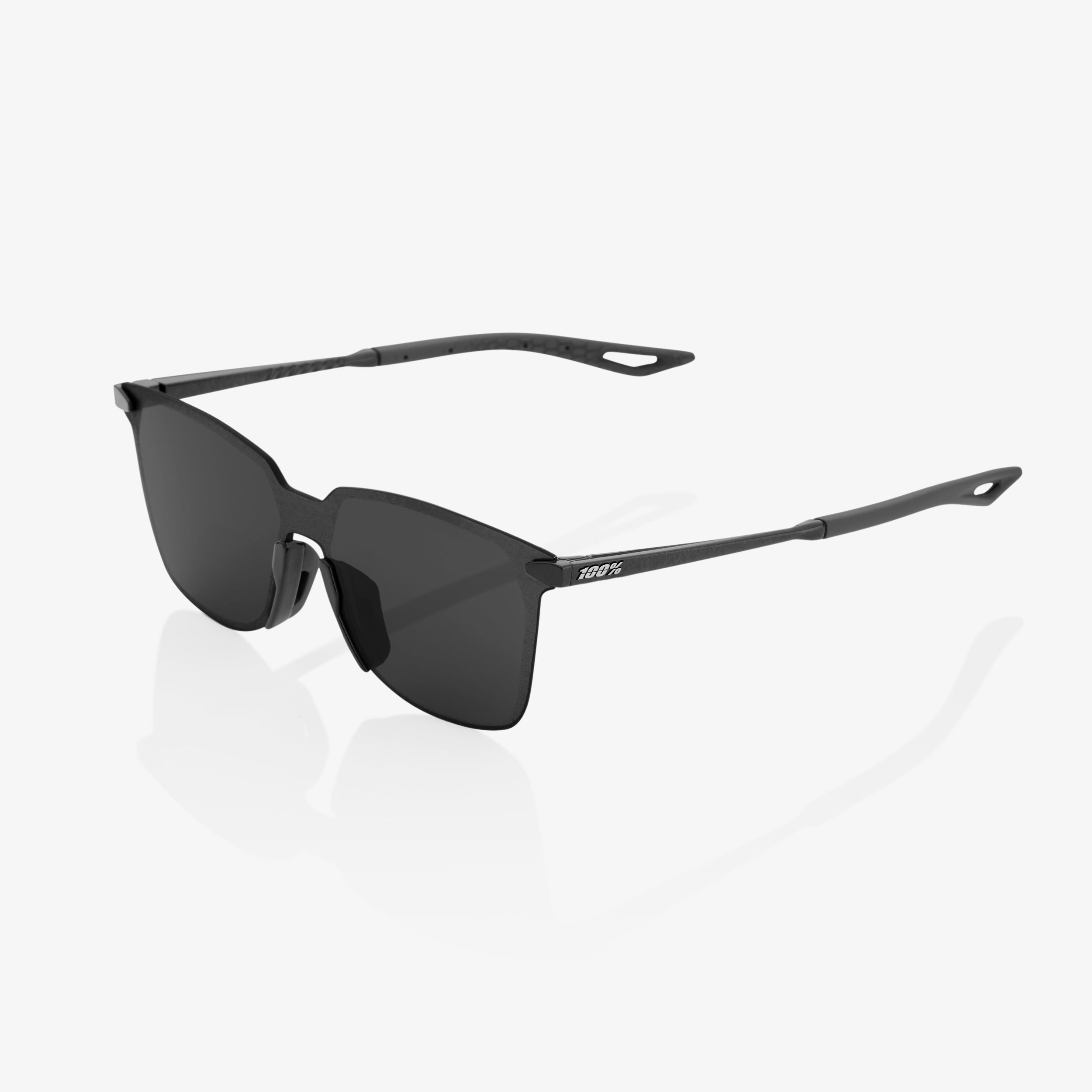 LEGERE SQUARE - Polished Black - Smoke Lens - OS