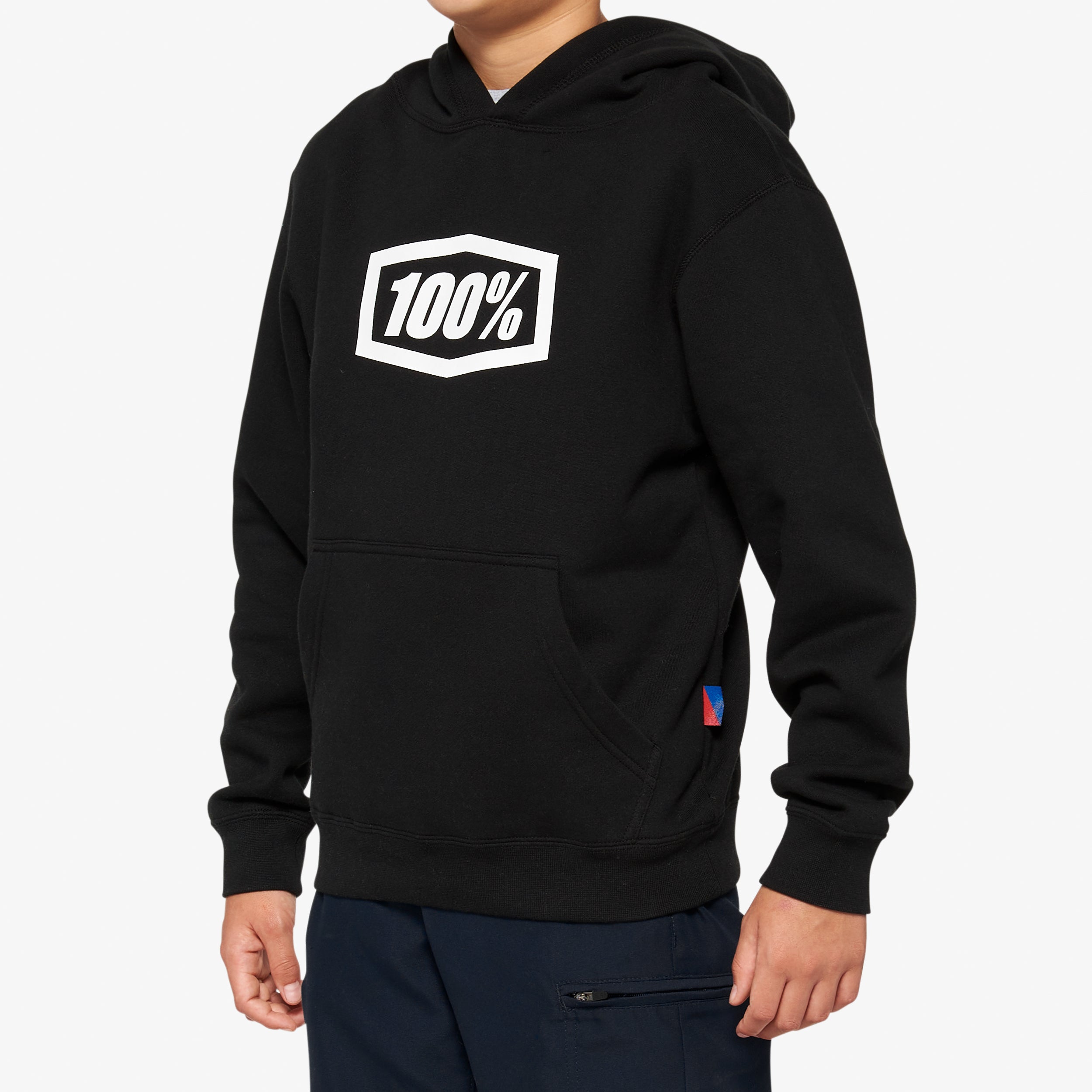 ICON YOUTH Pullover Hoodie Fleece Black