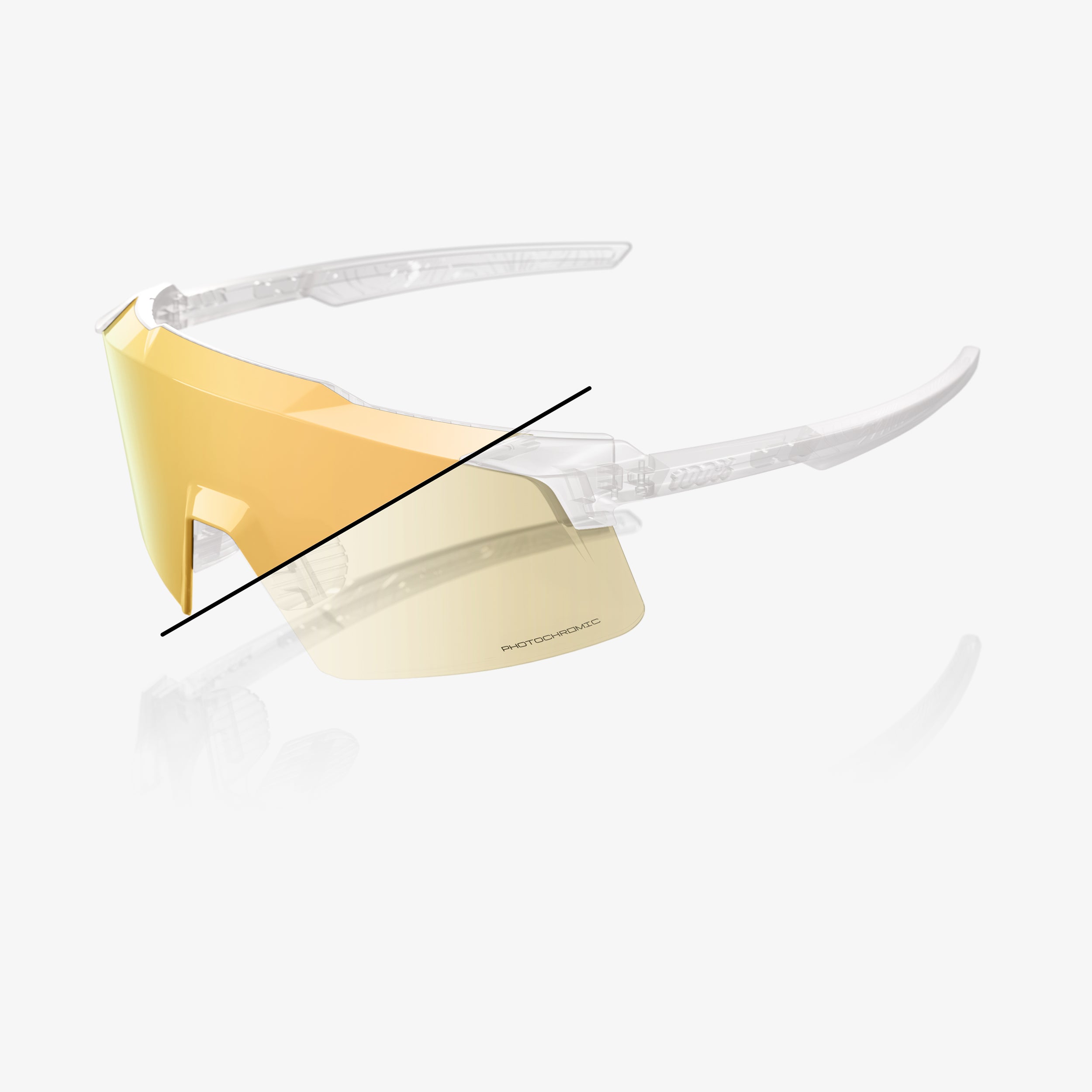 AEROCRAFT Replacement Lens Gold Mirror Photochromic