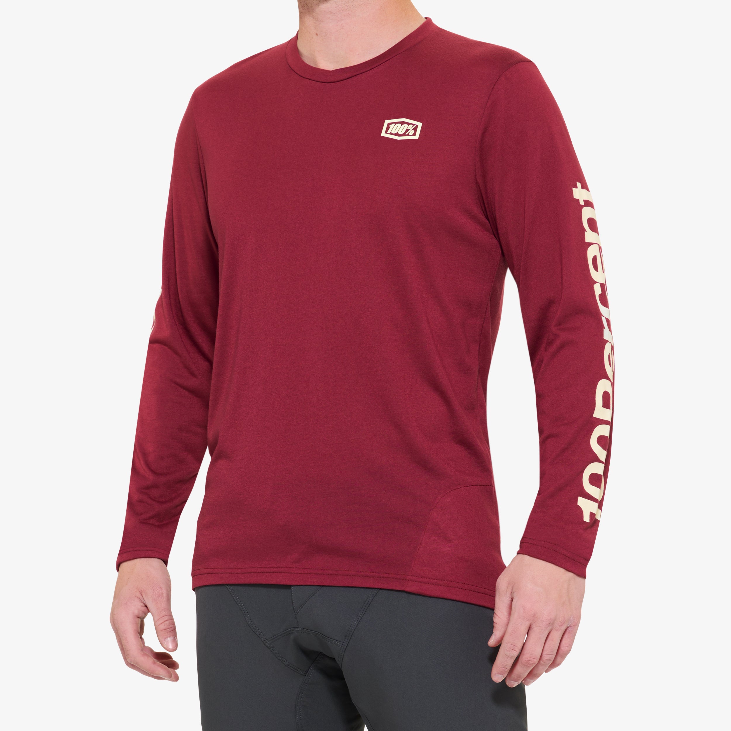 AIRMATIC Long Sleeve Jersey Merlot