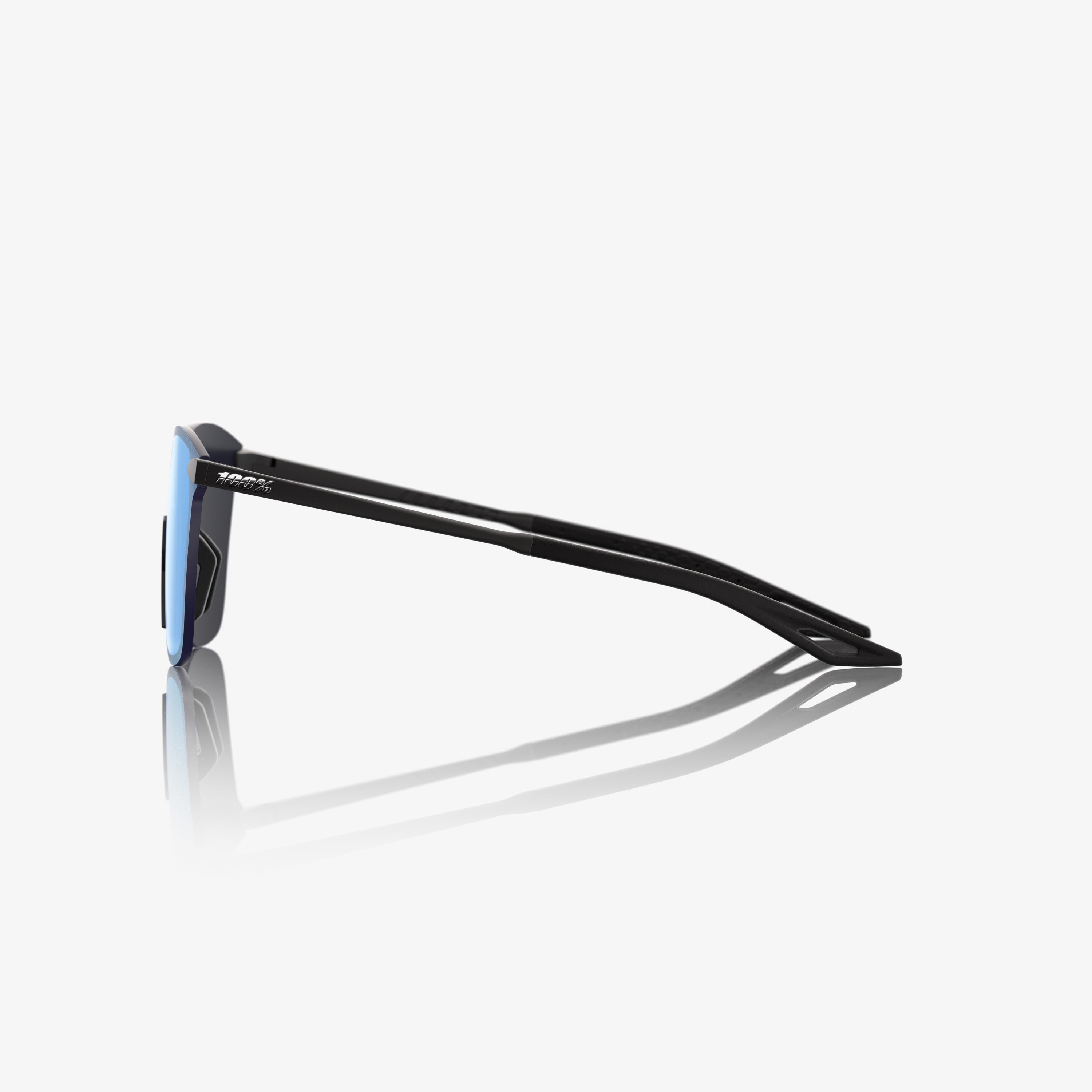 LEGERE SQUARE - Soft Tact Black - HiPER Blue Mirror